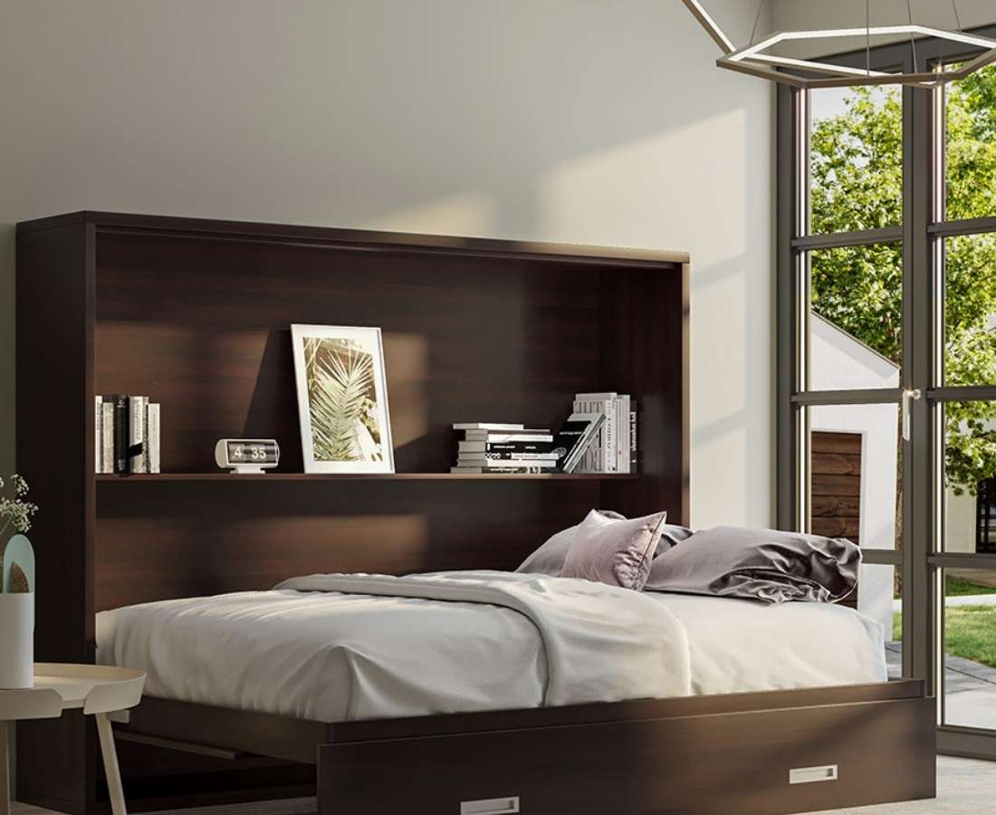skyros 3734 SKYROS transversal, est un lit escamotable qui va donner une allure chic à votre aménagement surtout dans cette couleur.