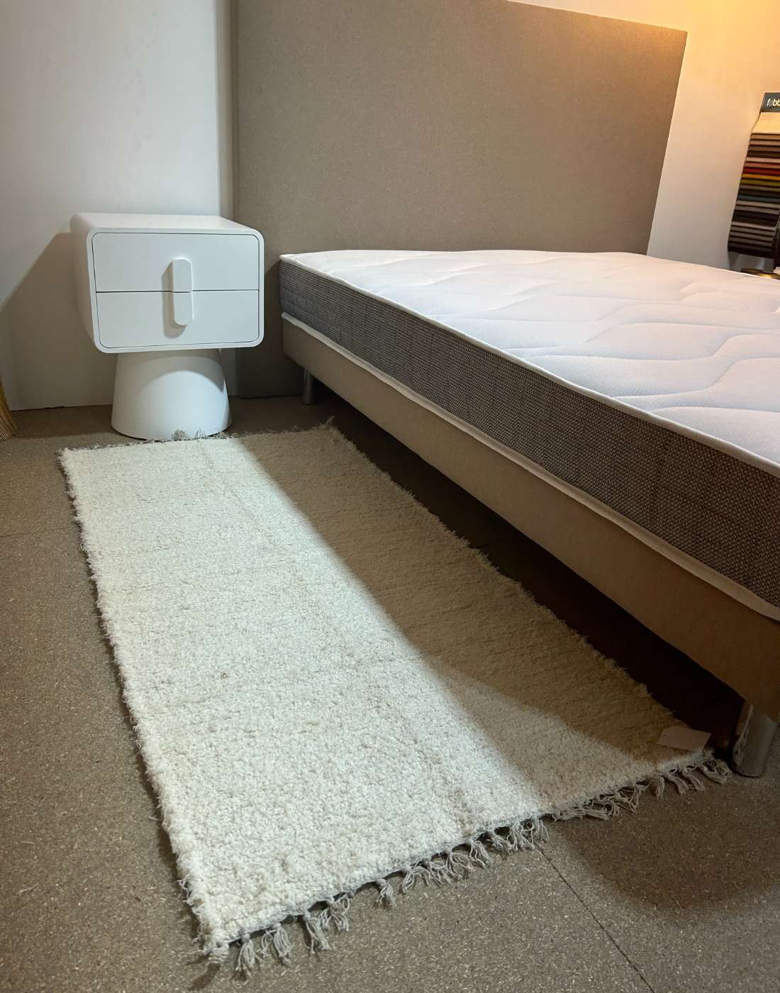 tapis coton écru 70_140 5 Le Tapis 18 COTON ÉCRU dans uns style simple, remplira votre intérieur de douceur.  De plus, il est respectueux de l'environnement.
