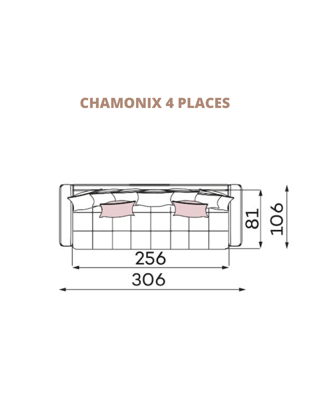 chamonix 4 places