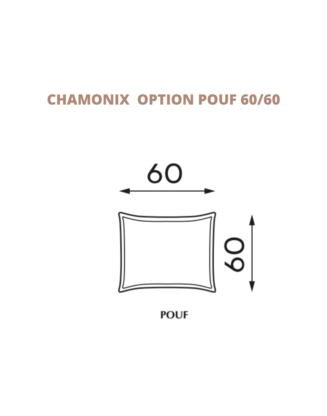 chamonix option pouf 60_60