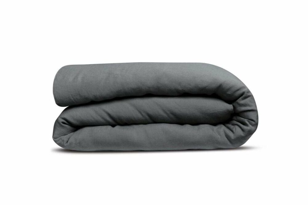 Drap 100% chanvre - CARBONE