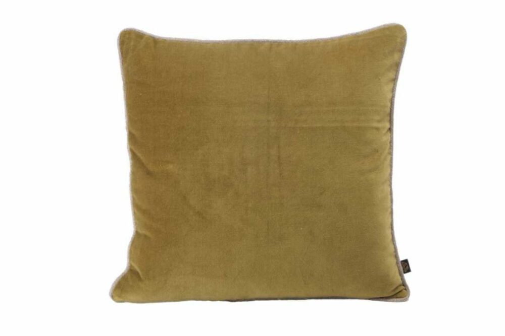 Coussin velour gold