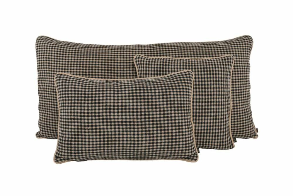 Coussin PIANA - charbon