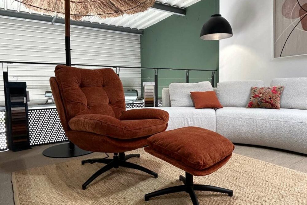 Fauteuil PARFAIT ocre